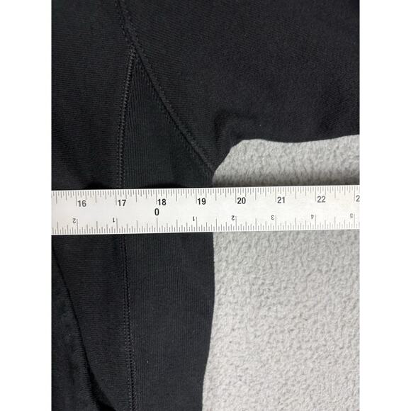 Champion Hulu Reverse Weave Hoodie Adult Small Black Pullover Employee City - Picture 7 of 8